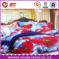 2016 China supplier good In stock 3D 100% polyester 4pcs bedding duvet cover sets for Russia and CIS